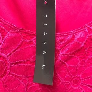 Dress with floral pattern